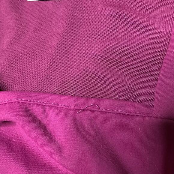 FREE PEOPLE Purple Square Neck One Piece Bodysuit Women's Size Large NWT FLAWED - Picture 8 of 10